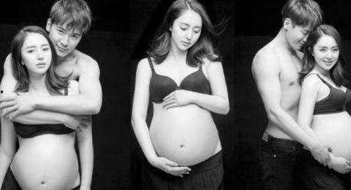 女明星怀孕的照片,女明星孕照温情回顾